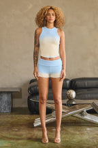 RAMONA OMBRE TANK TOP - BLUE