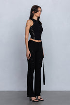 MAVEN CARGO PANTS - BLACK