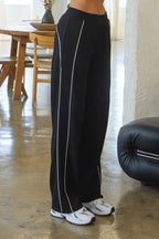 ASTA FRENCH TERRY TRACKSUIT SET - BLACK