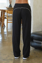 ASTA FRENCH TERRY TRACKSUIT SET - BLACK