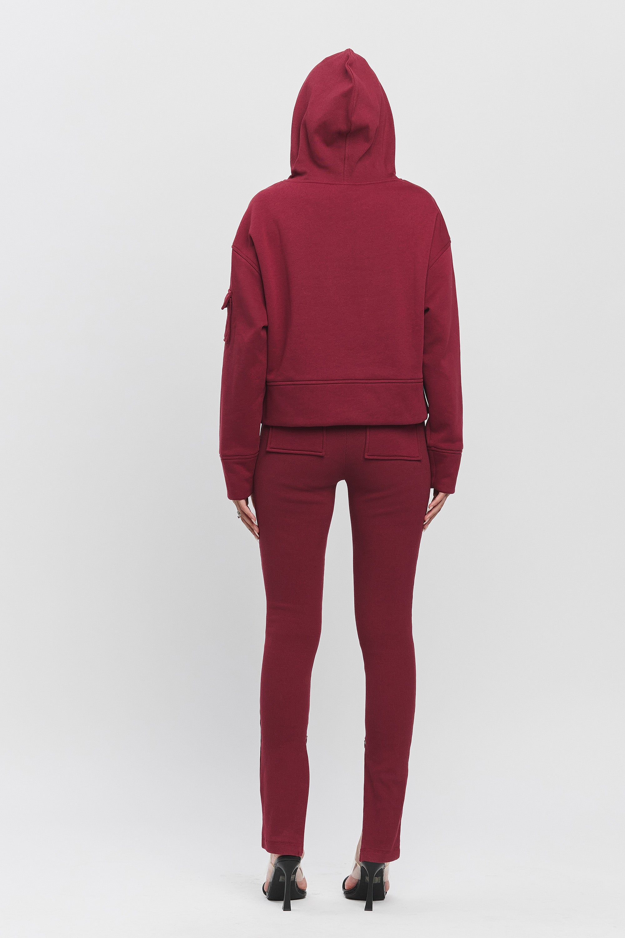 AVA CARGO LOUNGE SET - BURGUNDY