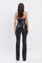 CARTER ZIPPER HALTER NECK JUMPSUIT