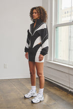 VESPER TRACK JACKET - BLACK