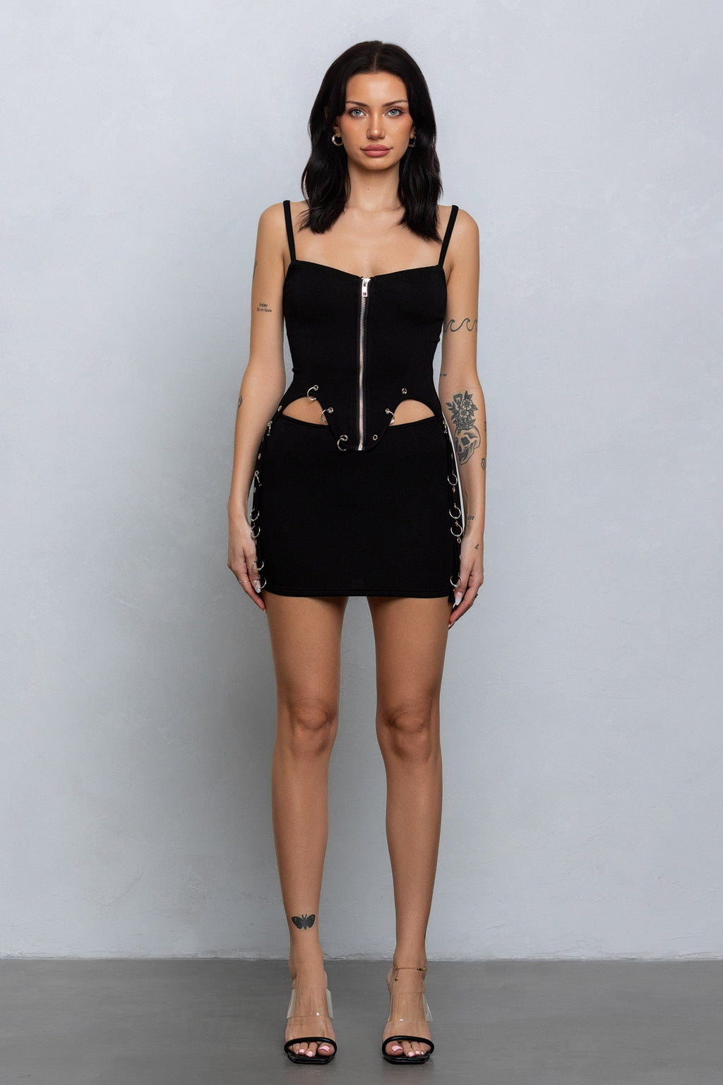 KENZIE ZIP-UP SKIRT SET