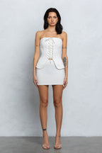 DAKOTA LACE UP BUSTIER TOP