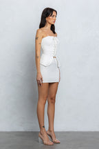 DAKOTA LACE UP BUSTIER TOP