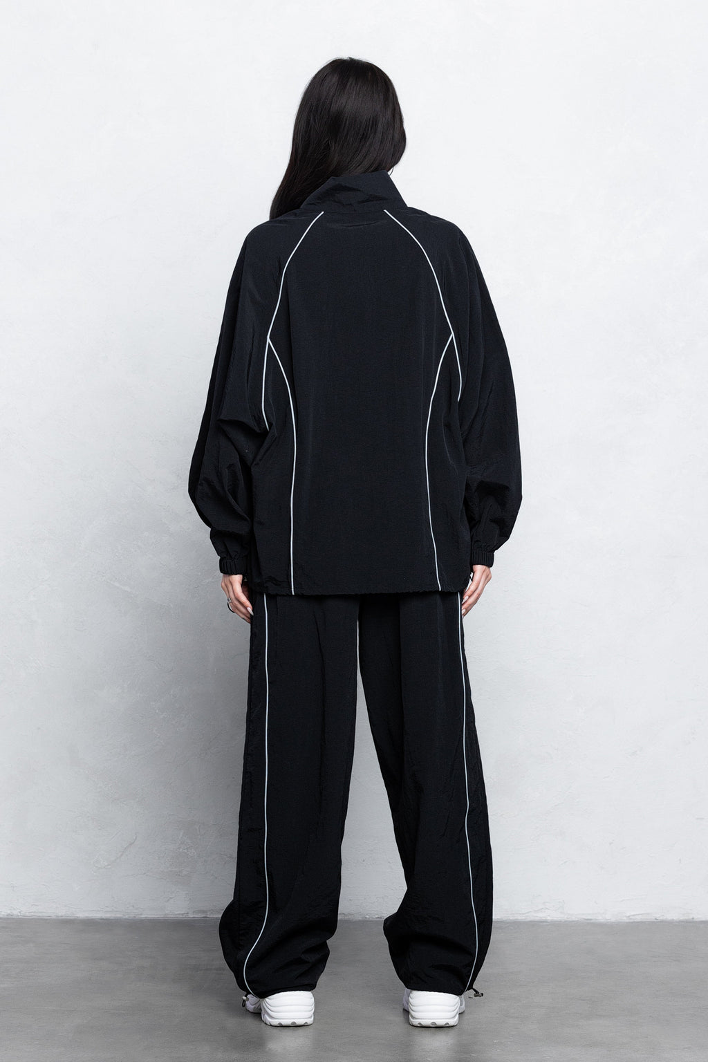 NYSA NYLON OVERSIZED TRACKSUIT