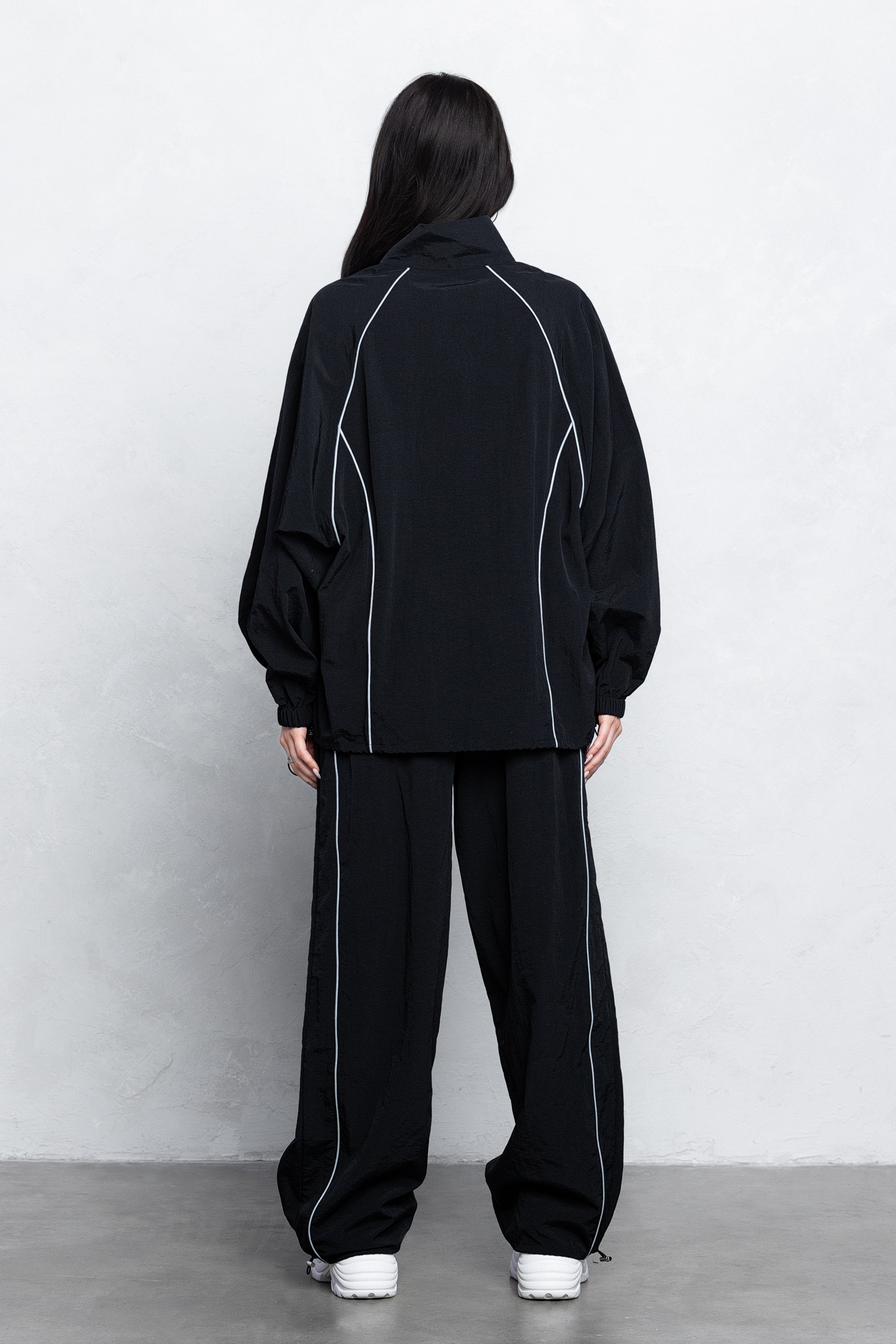 NYSA NYLON OVERSIZED TRACKSUIT