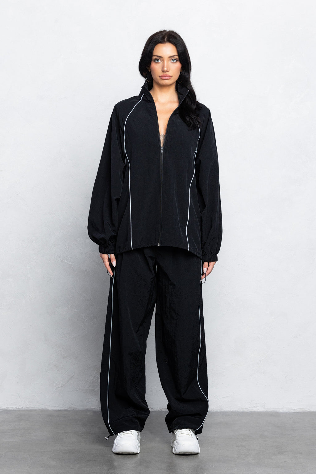 NYSA NYLON OVERSIZED TRACKSUIT