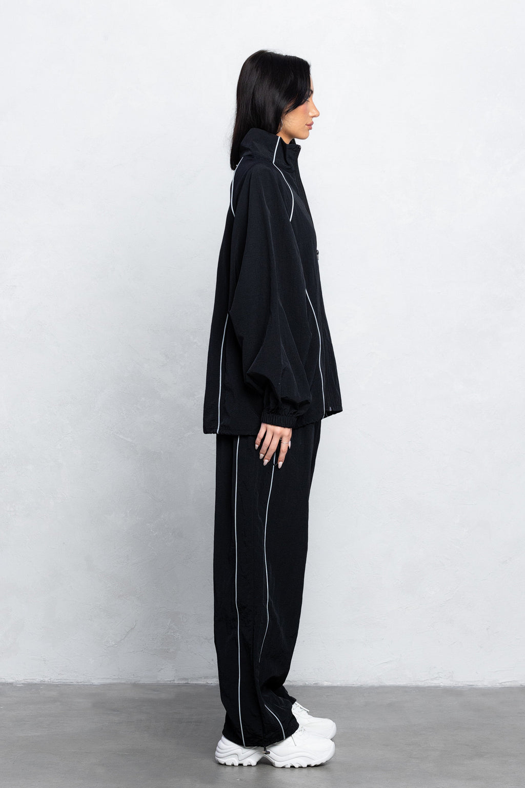 NYSA NYLON OVERSIZED TRACKSUIT