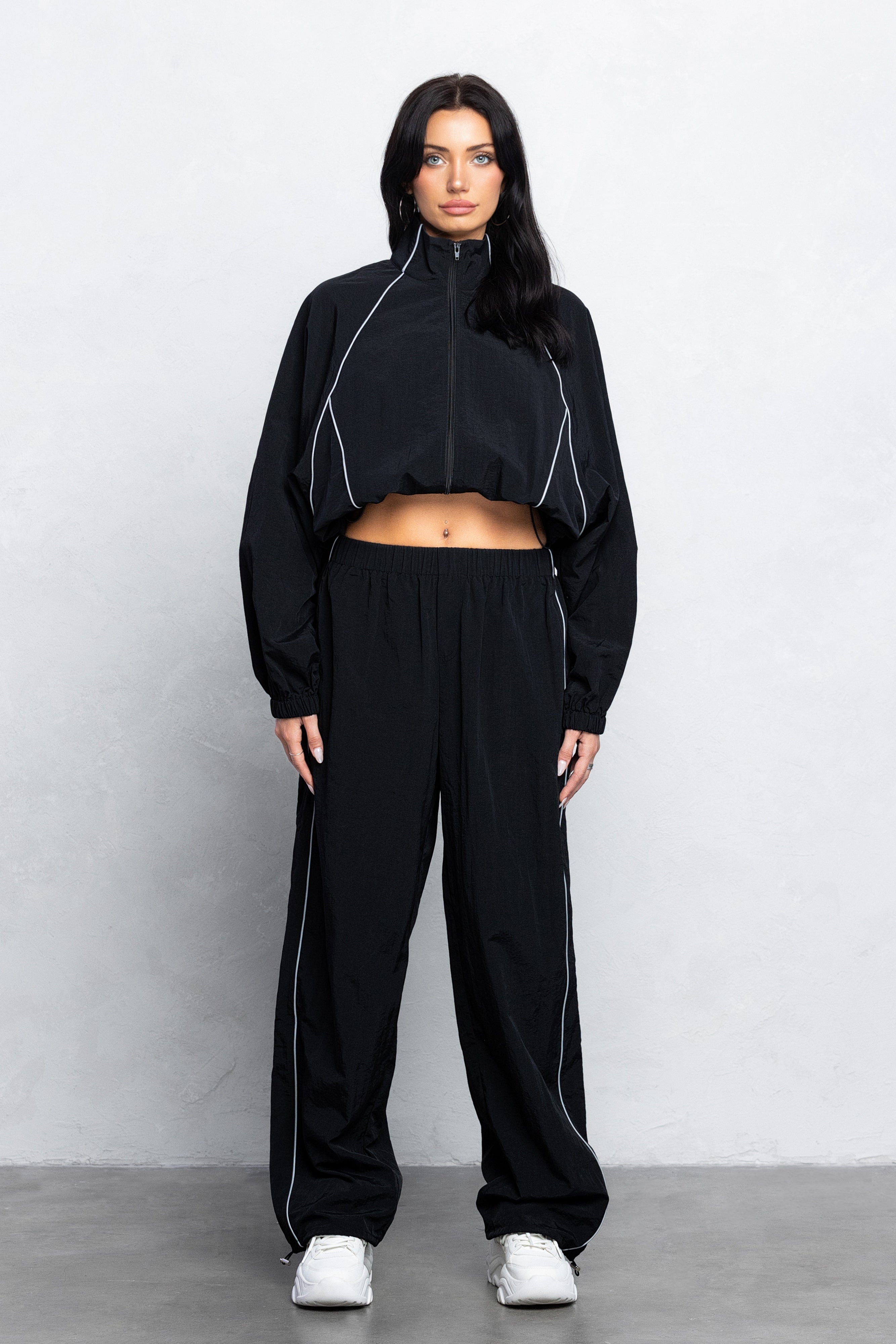 NYSA NYLON OVERSIZED TRACKSUIT