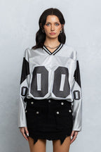 "00" MESH JERSEY - SILVER