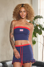 AMERICA FLAG PATCH TUBE TOP