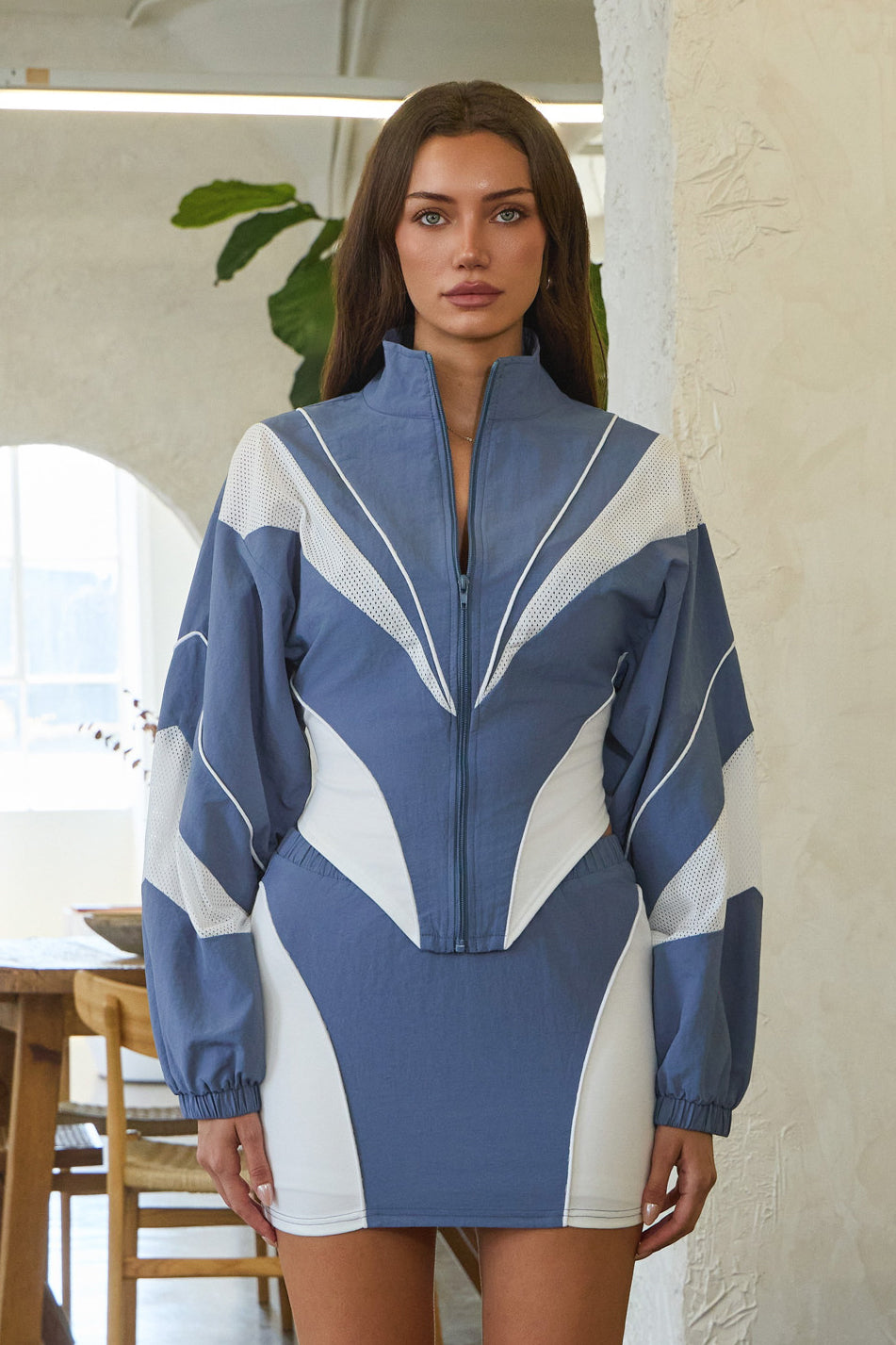 VESPER TRACK JACKET - BLUE