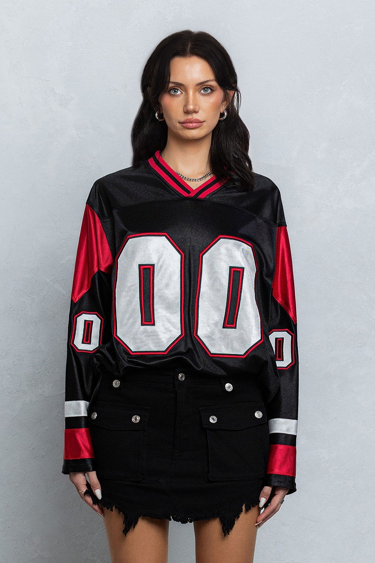 "00" JERSEY - BLACK