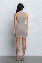 KIMI MOCK NECK MINI DRESS