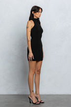 KIMI MOCK NECK MINI DRESS