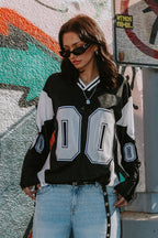 "00" MESH JERSEY - BLACK