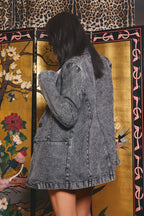 ALEXANDER OVERSIZE DENIM BLAZER