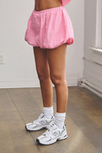 JUNIPER BUBBLE TRACK SKORT - PINK
