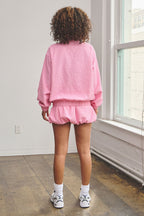 JUNIPER OVERSIZE TRACK JACKET - PINK