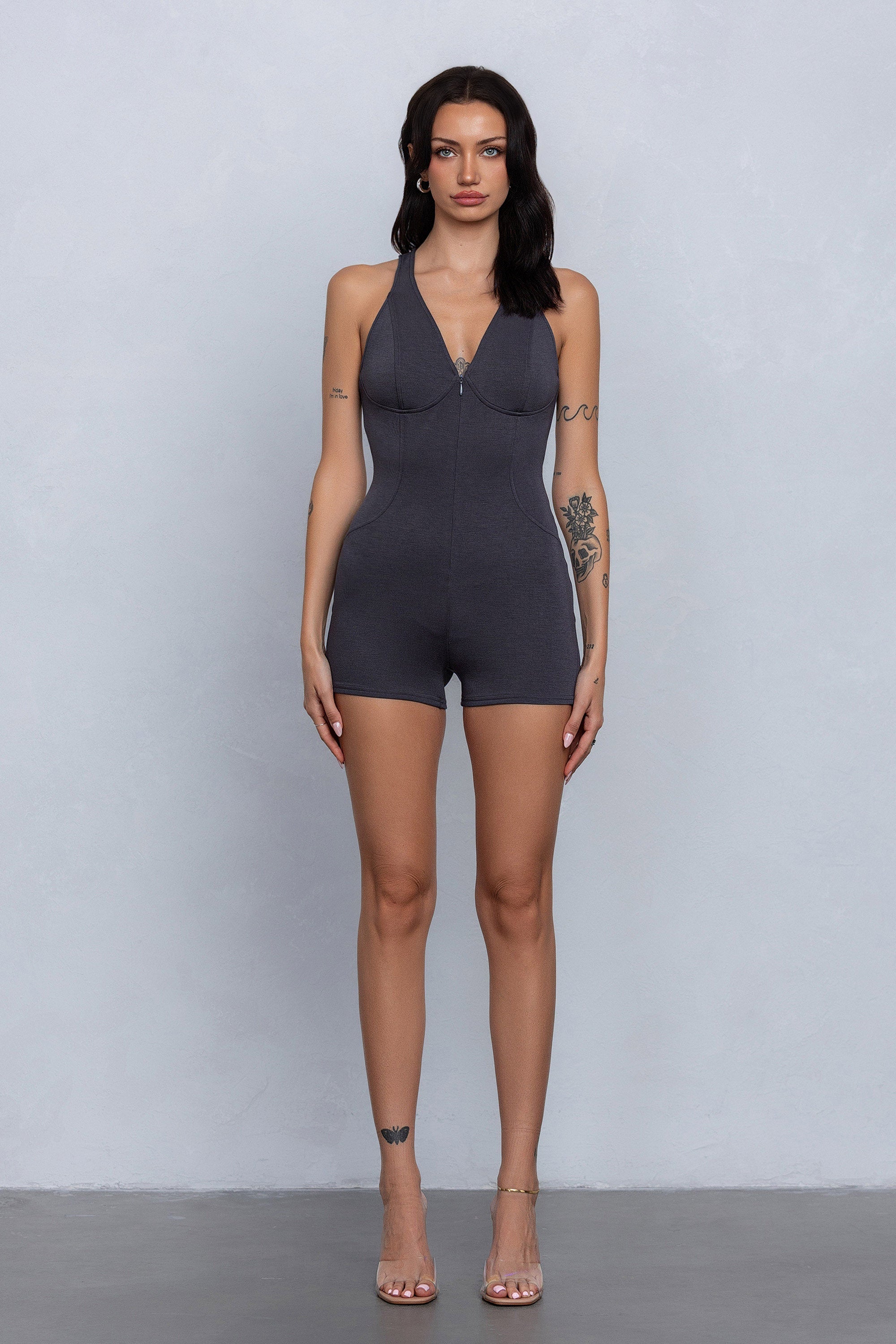 PIXI V-NECK ROMPER