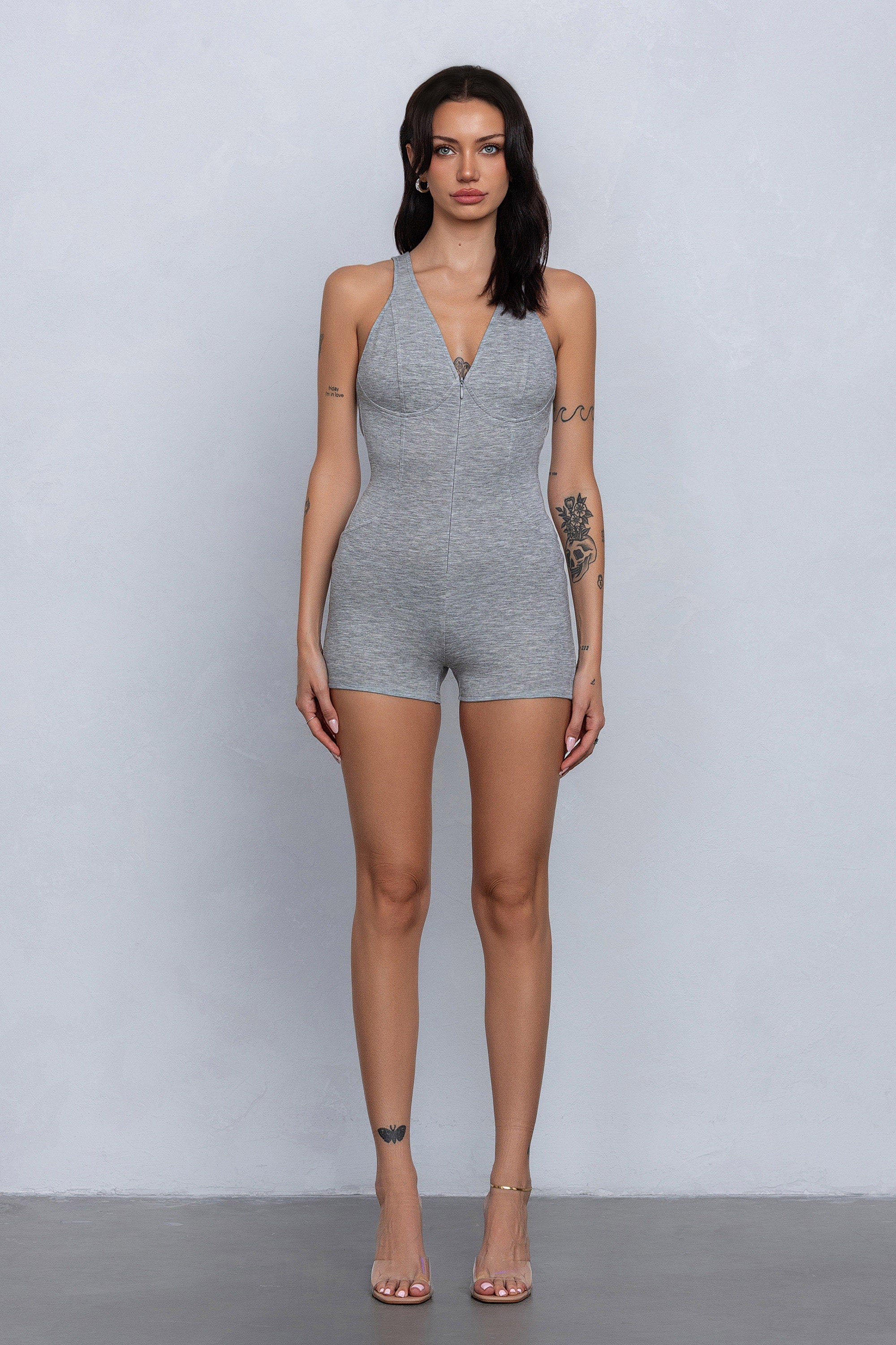 PIXI V-NECK ROMPER