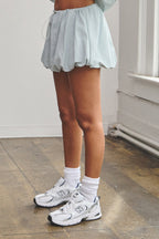 NAIA BUBBLE TRACK SKORT - SEAFOAM