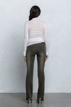 SELENE SHEER LONG SLEEVE TOP