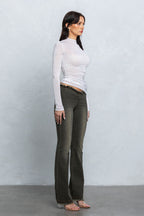 SELENE SHEER LONG SLEEVE TOP