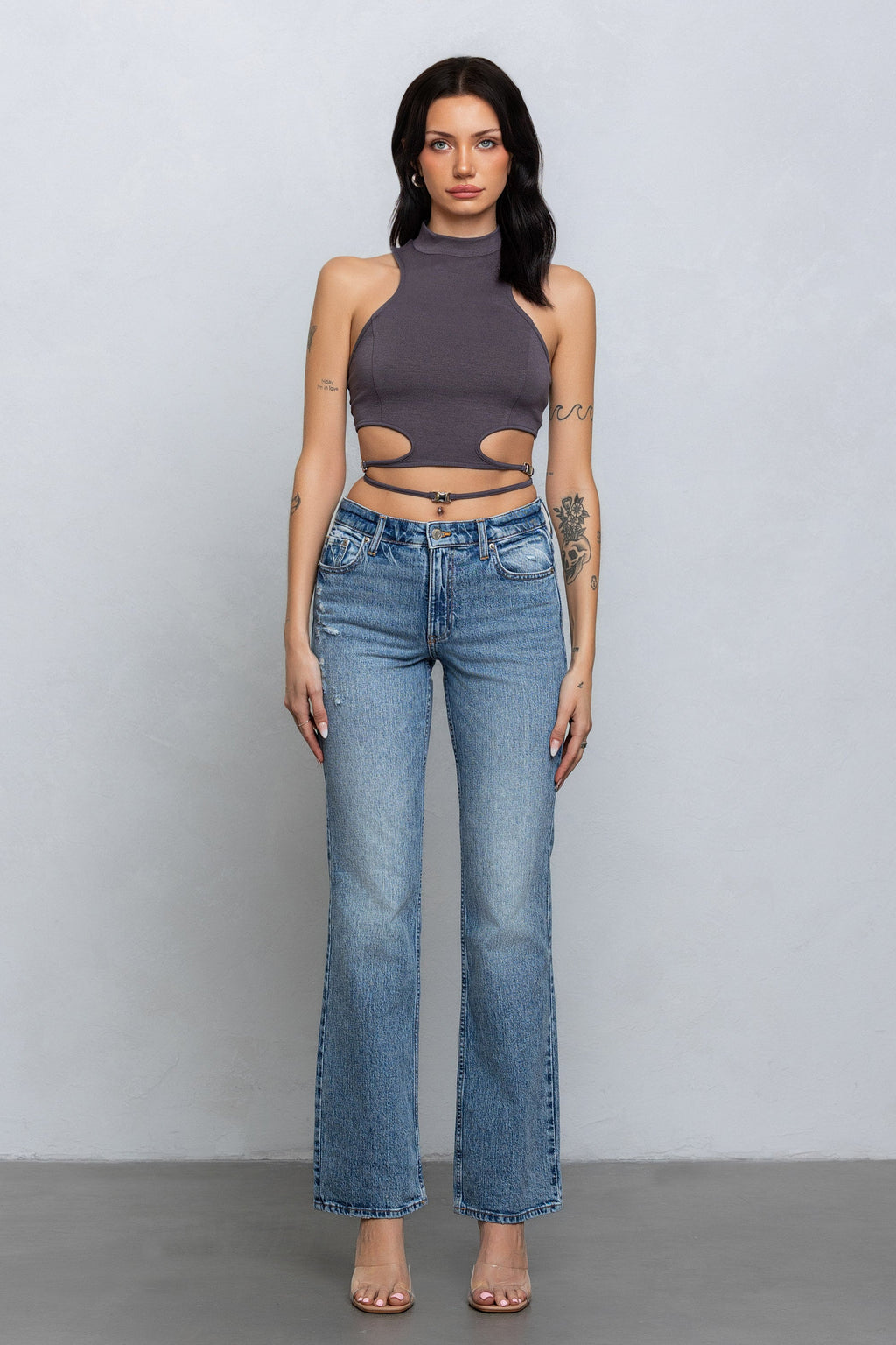 ERYN CUT OUT TANK TOP