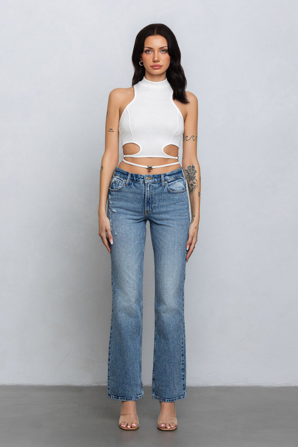 ERYN CUT OUT TANK TOP