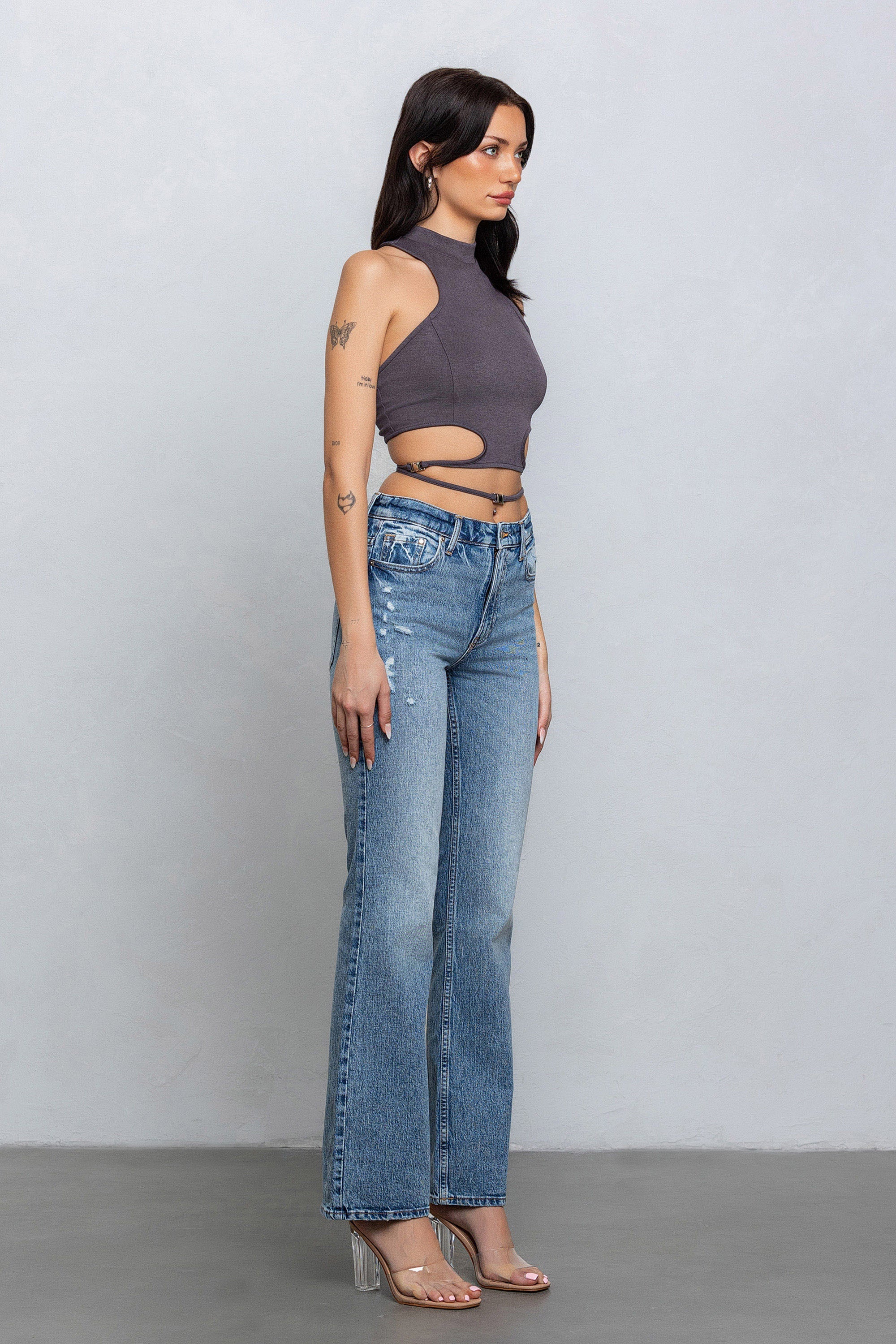 ERYN CUT OUT TANK TOP