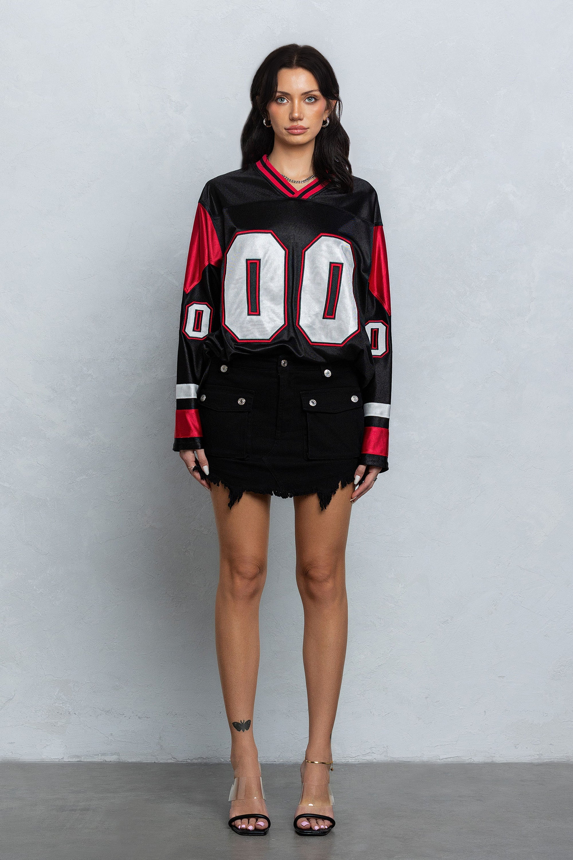 "00" JERSEY - BLACK