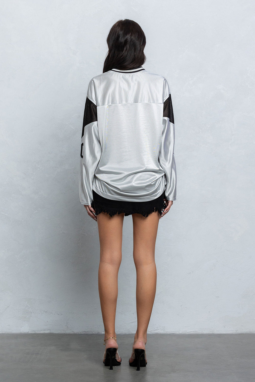 "00" MESH JERSEY - SILVER