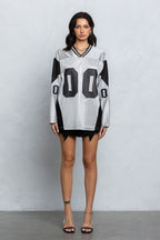 "00" MESH JERSEY - SILVER