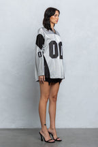 "00" MESH JERSEY - SILVER