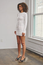 RUNE RIBBED MERROW SET - WHITE