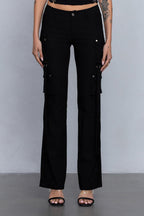 MAVEN CARGO PANTS - BLACK