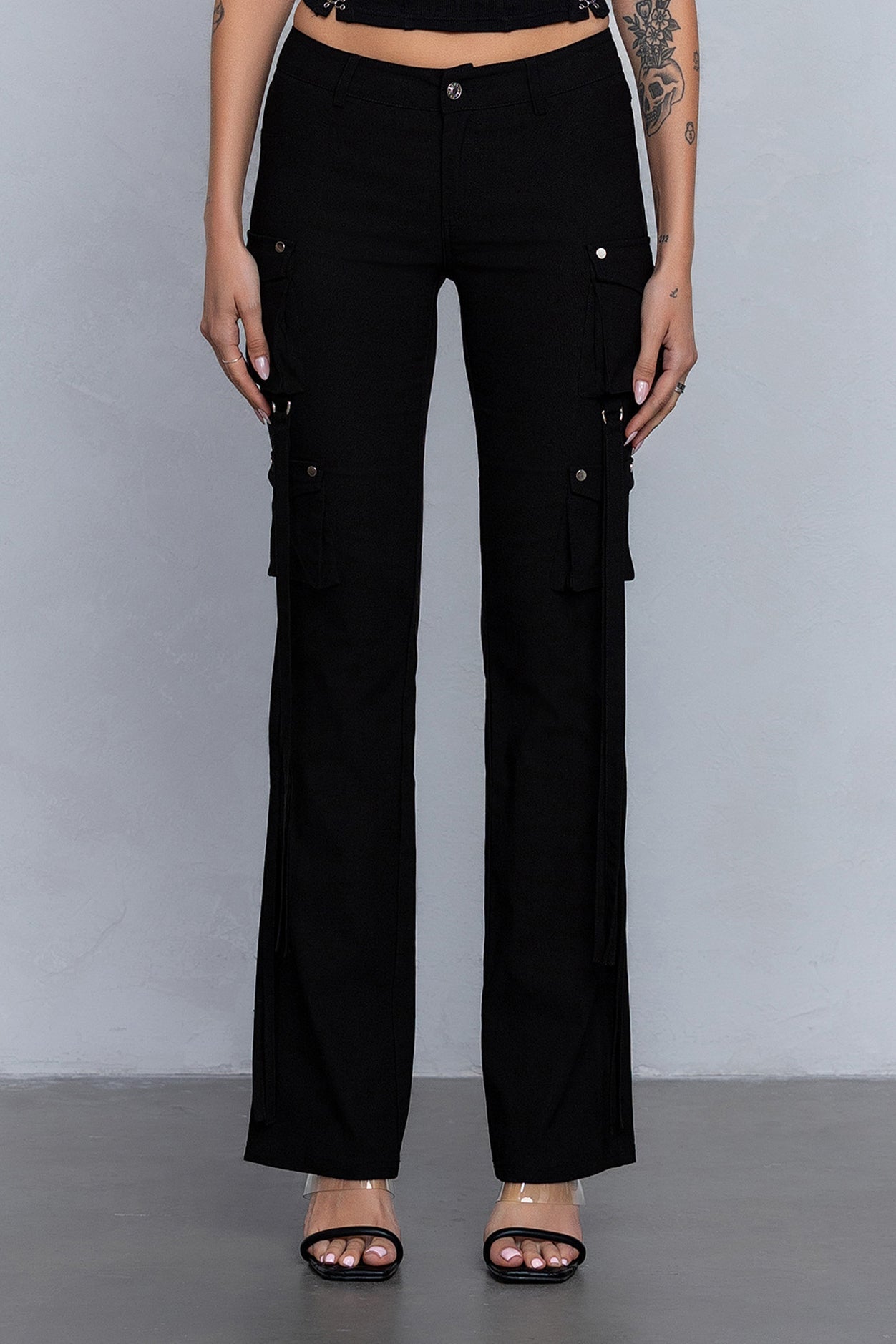 MAVEN CARGO PANTS - BLACK