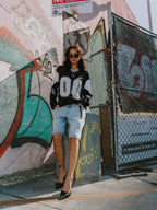 "00" MESH JERSEY - BLACK