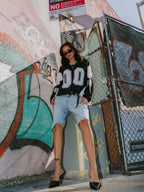 "00" MESH JERSEY - BLACK